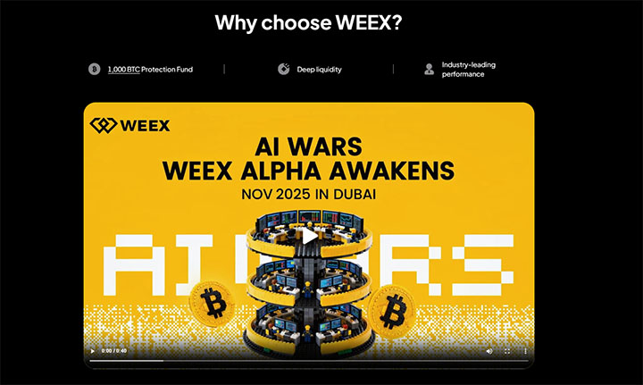 Weex crypto exchange