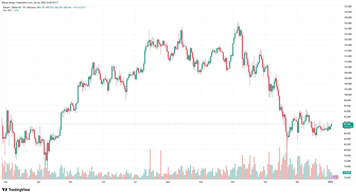BTC USD - bull run 2026