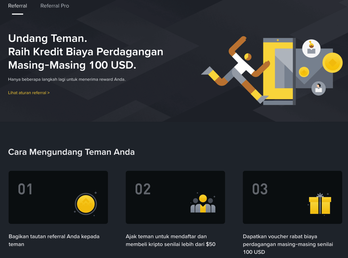 Program Referral Binance 2026 - Cara Dapat Bonus dan Komisi