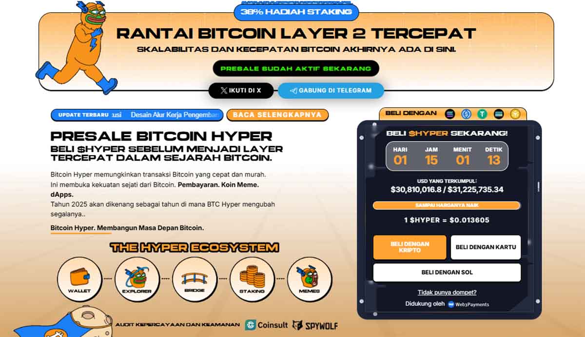 Bitcoin Hyper - presale kripto terbaik