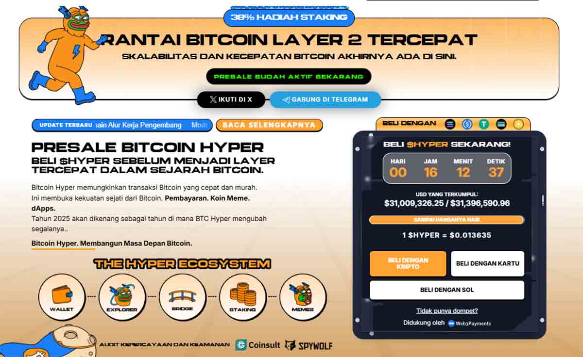 Bitcoin Hyper - Kripto murah potensial