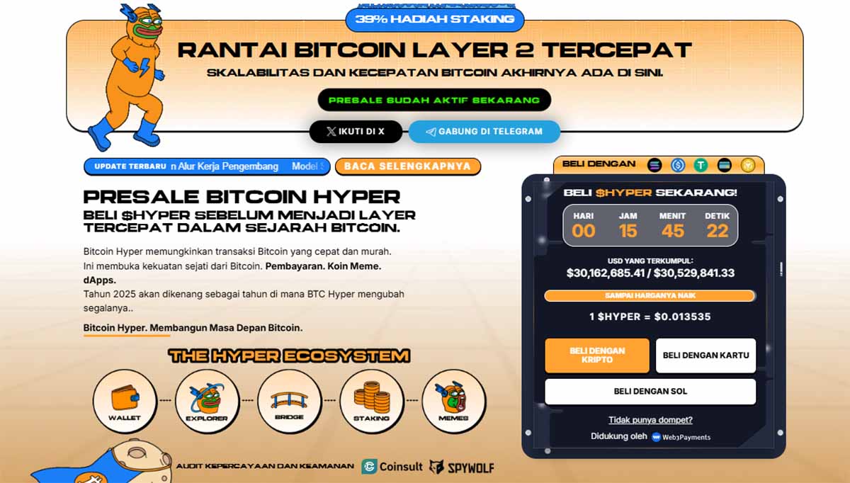 Bitcoin Hyper - kripto terbaik untuk dibeli