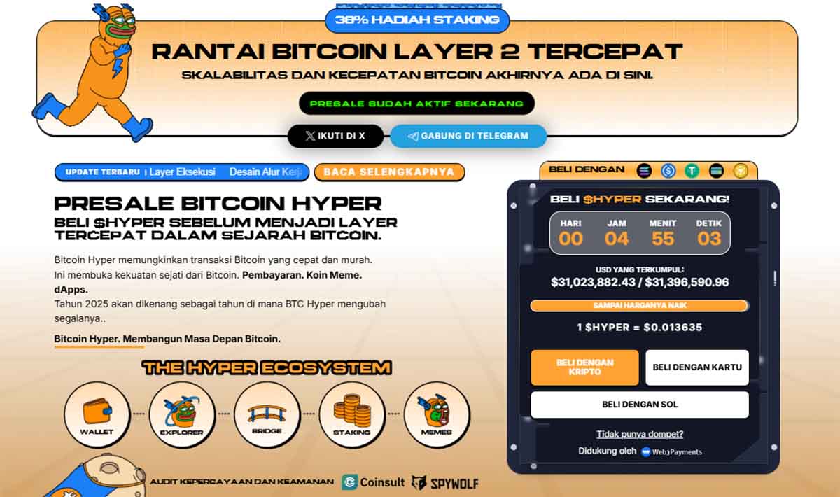 bitcoin hyper - kripto yang akan meledak