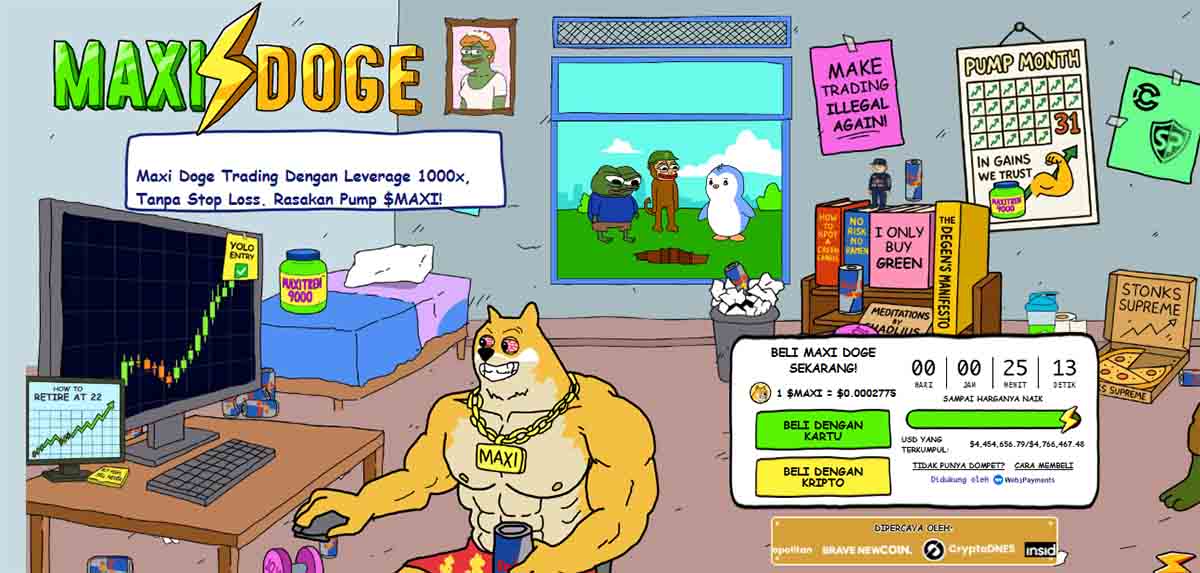 Maxi Doge - altcoin terbaik untuk dibeli
