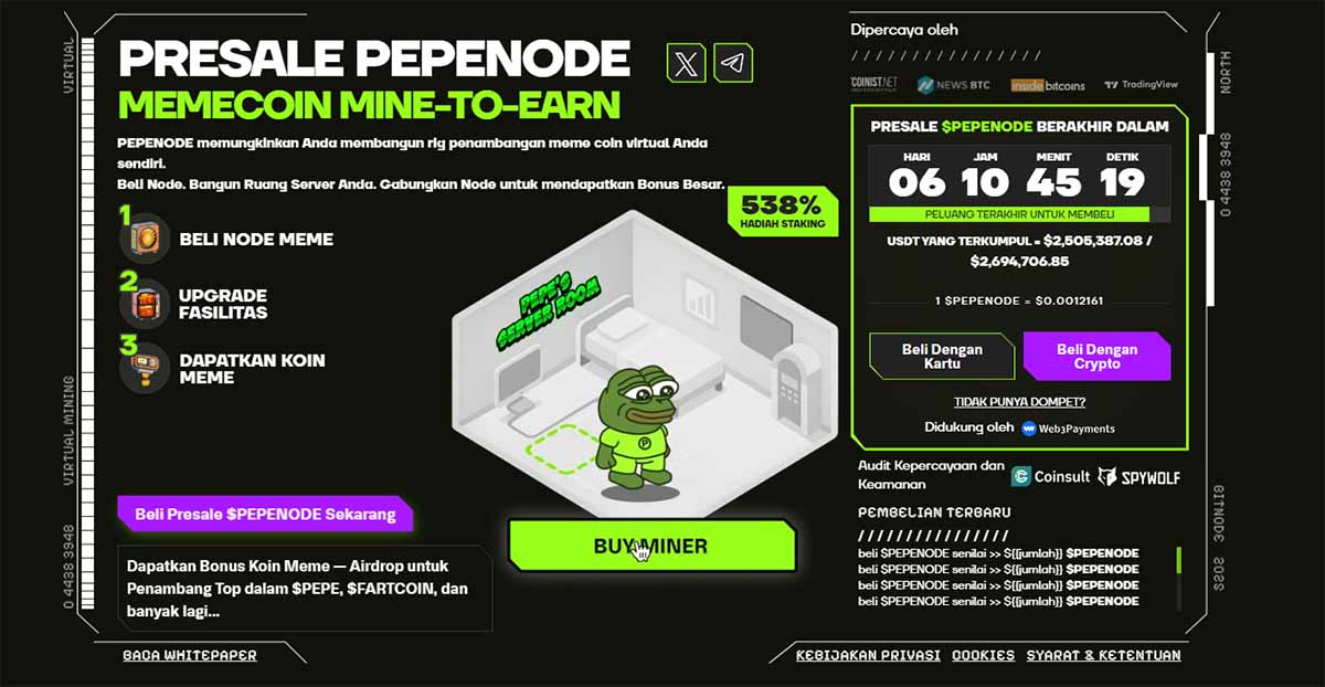 PEPENODE- prediksi harga dogecoin