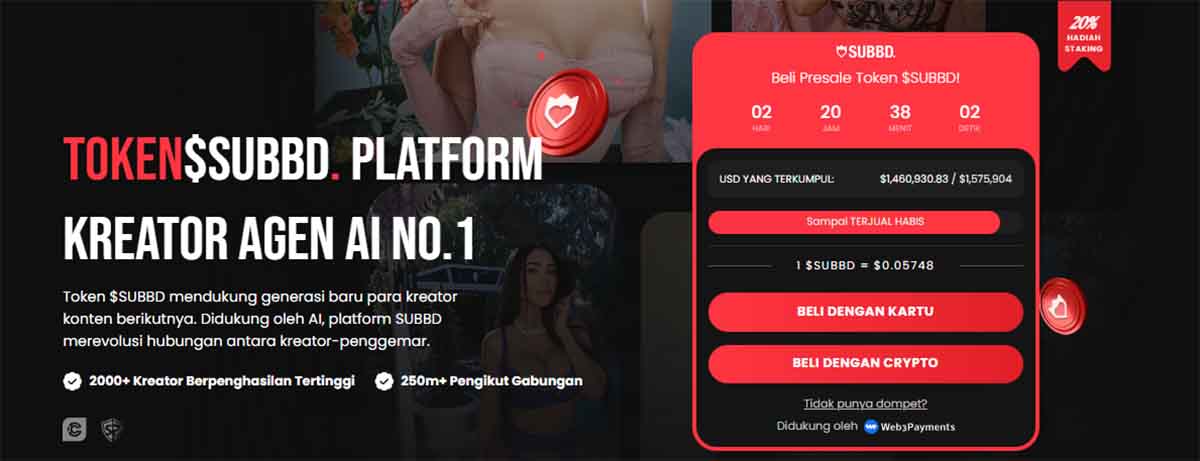 SUBBD - presale kripto terbaik