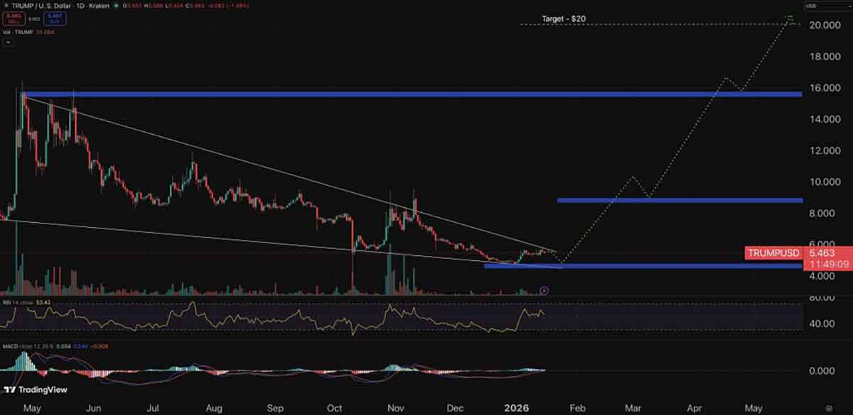 TRUMP USDT - prediksi harga trump coin