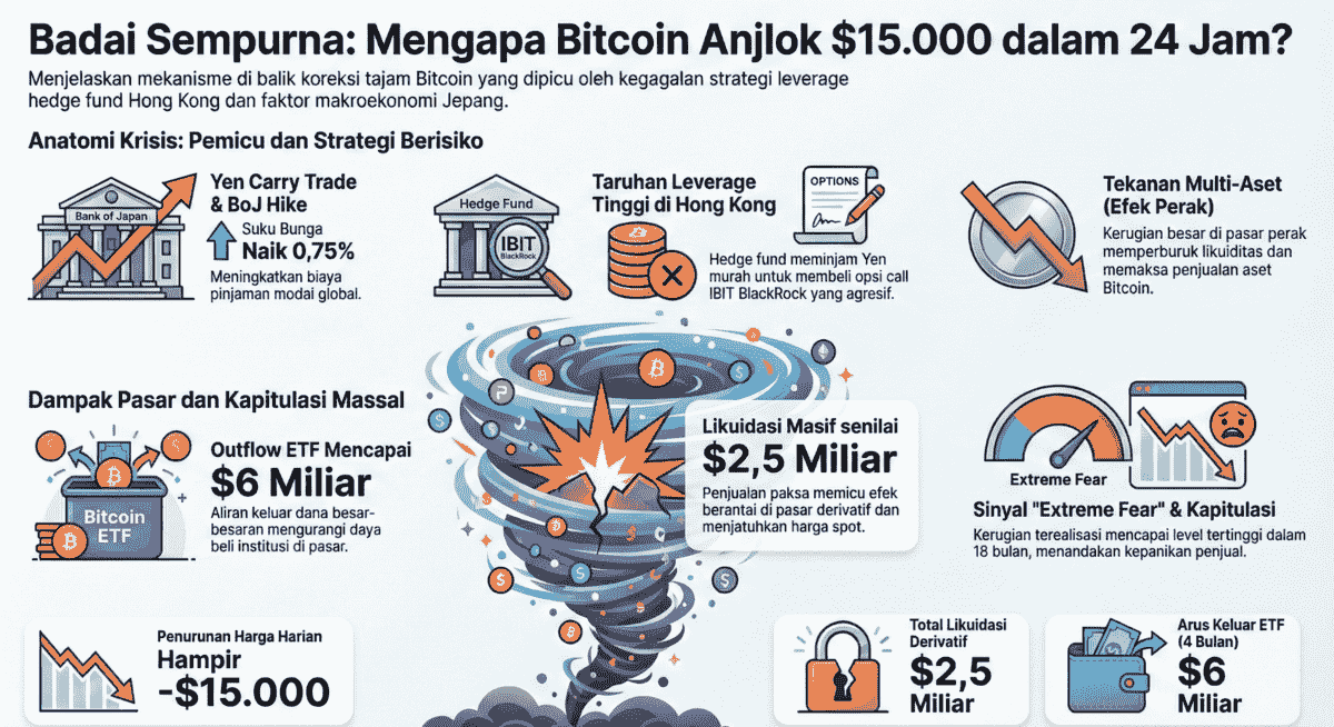 Bitcoin Crash Hingga $15,000