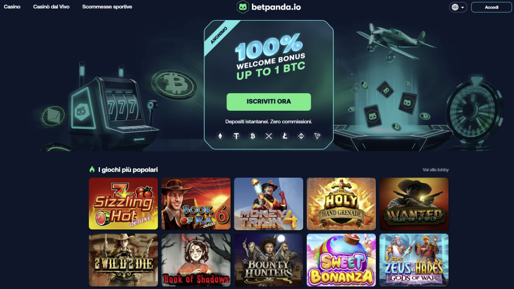 crypto casino - betpanda