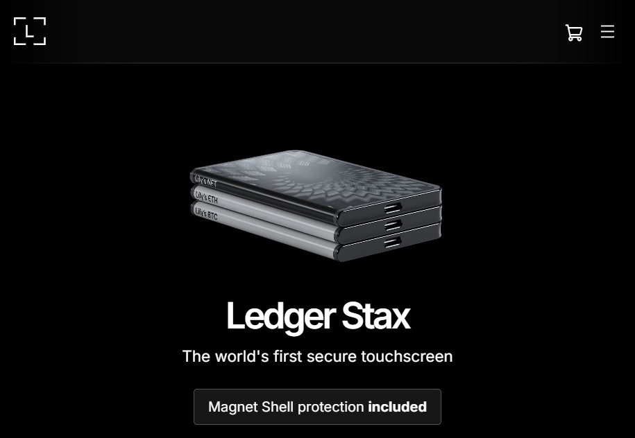 Ledger Stax, migliori wallet web3