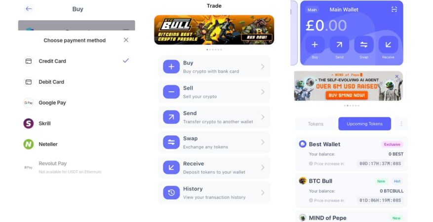 Migliori wallet NFT - Best Wallet configurazione