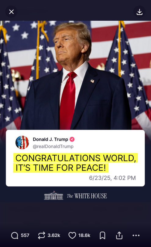 Truth home page