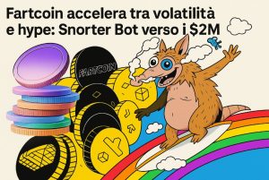 Meme coin: Fartcoin accelera, Snorter verso i $2M