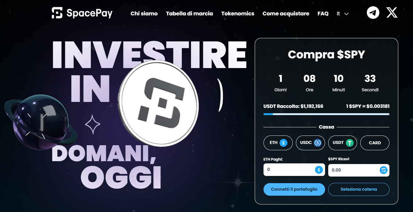 SpacePay - Crypto Presale