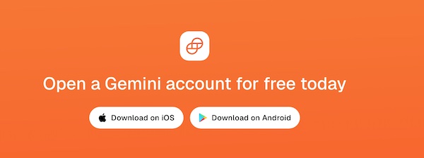 Aprire un account Gemini