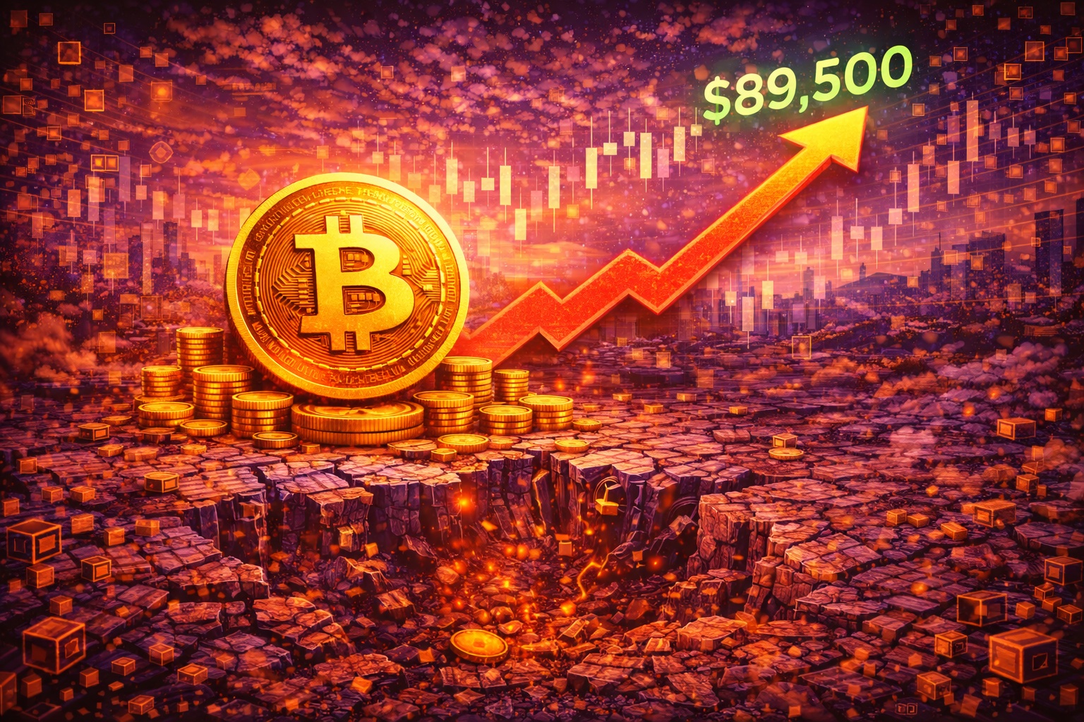 Bitcoin tenta il recupero sopra 89.500$, ma il quadro resta fragile - IT