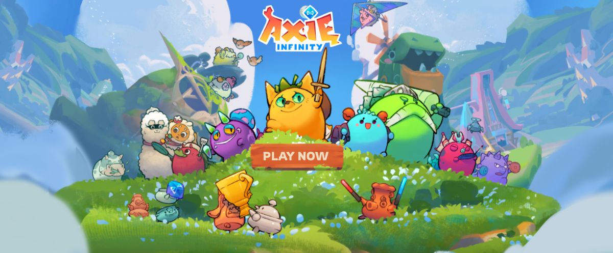 Axie Infinityホーム画面