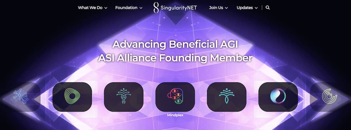 singularity netのファーストビュー