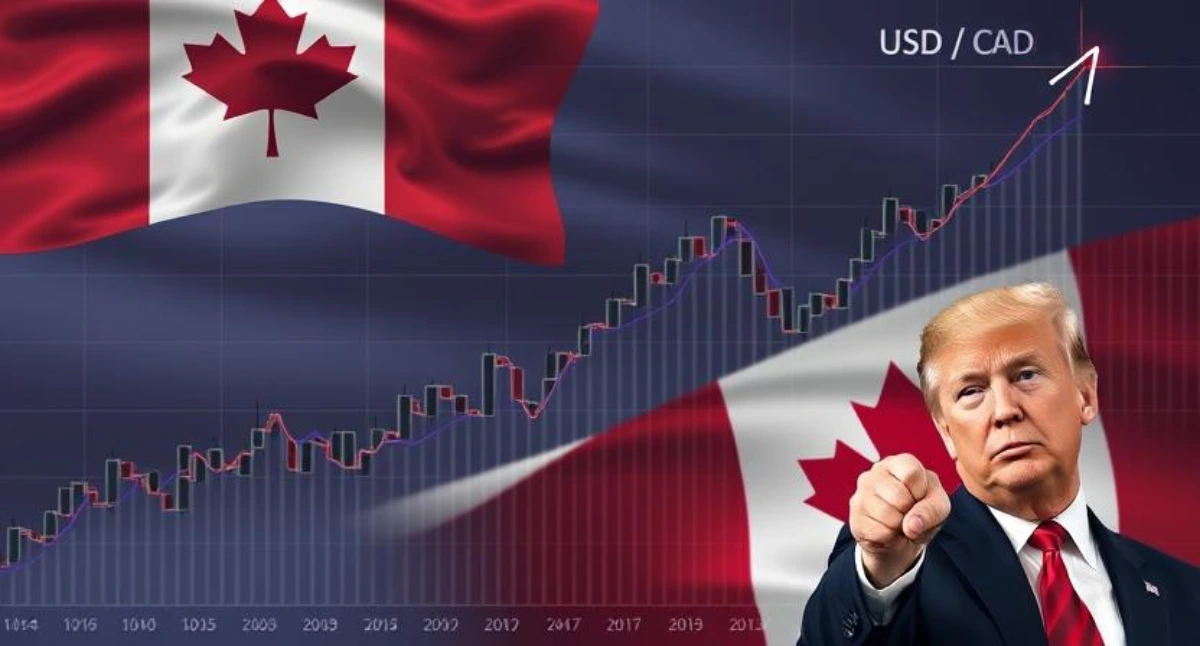 Trumps Tariff Warning Pushes USD/CAD to Three Week High