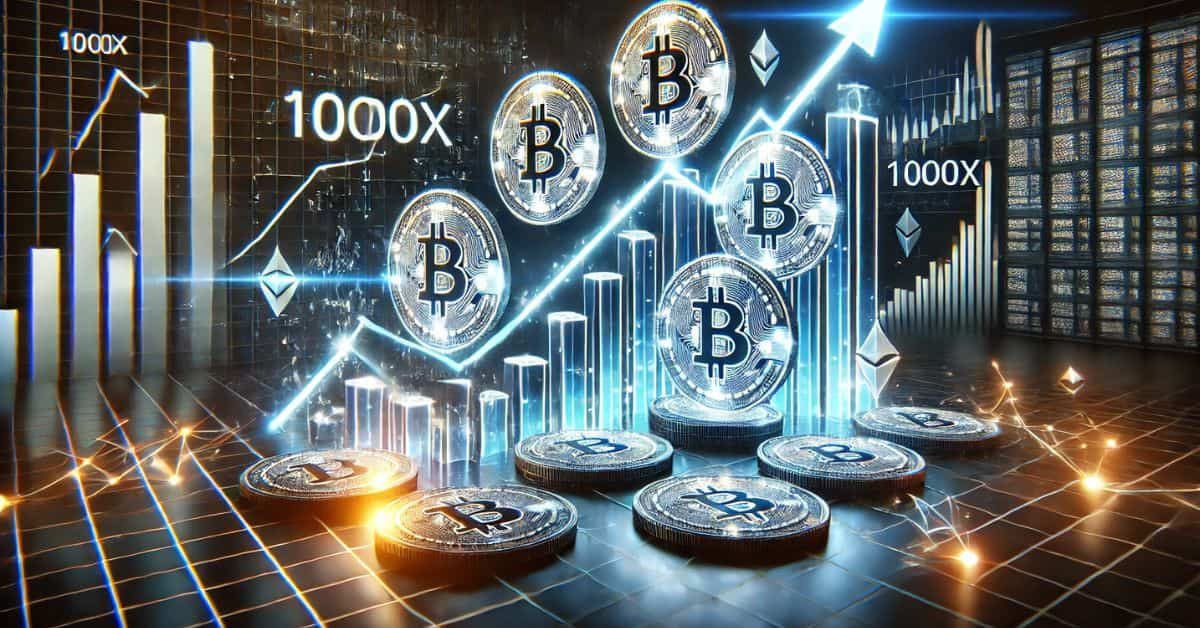 仮想通貨 1000倍の利回りを目指す！2025年注目のトップコイン