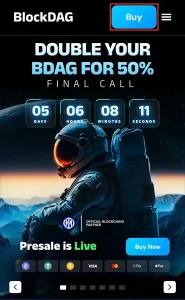 BlockDAG 買い方（公式サイト）