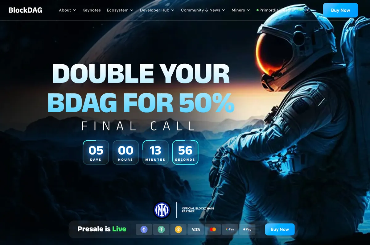 BlockDAG（BDAG）公式サイト