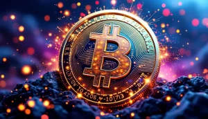 ビットコイン強気相場を象徴する新しい仮想通貨BTCBULLのイメージ