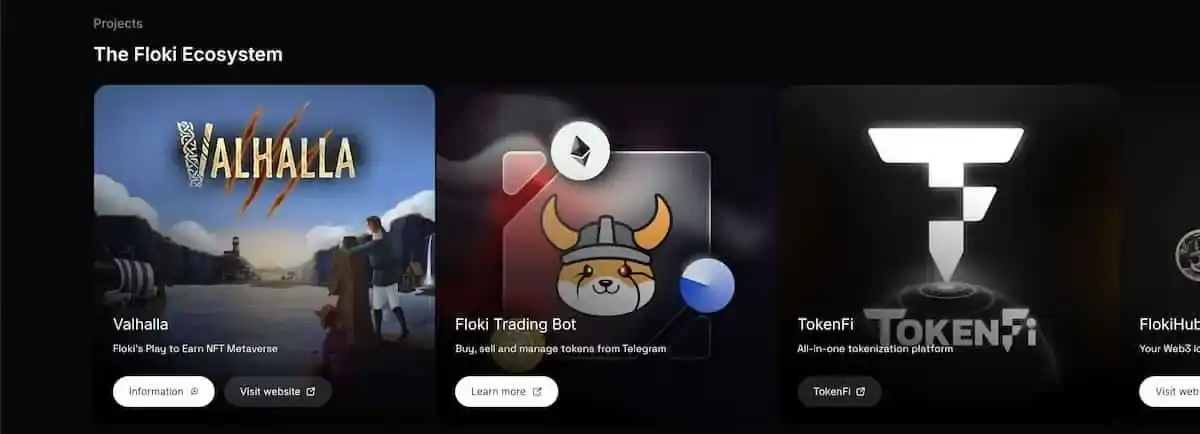FLOKI仮想通貨のエコシステム