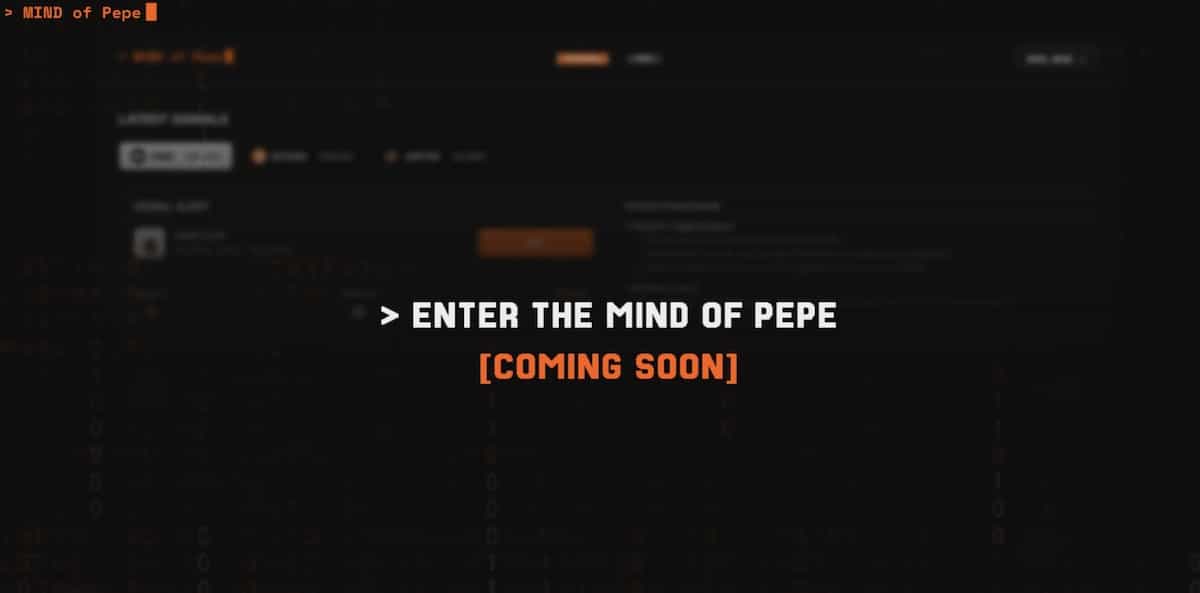 mind of pepeのターミナルcoming