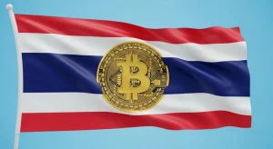 タイ政府による仮想通貨規制を表現したイメージ