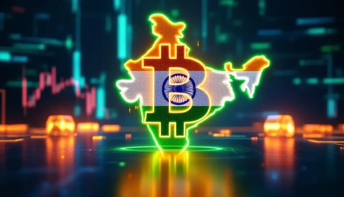 ビットコインとインドのデジタル地図