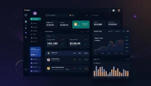 ソラナブロックチェーンを活用したデジタル取引プラットフォームの画面