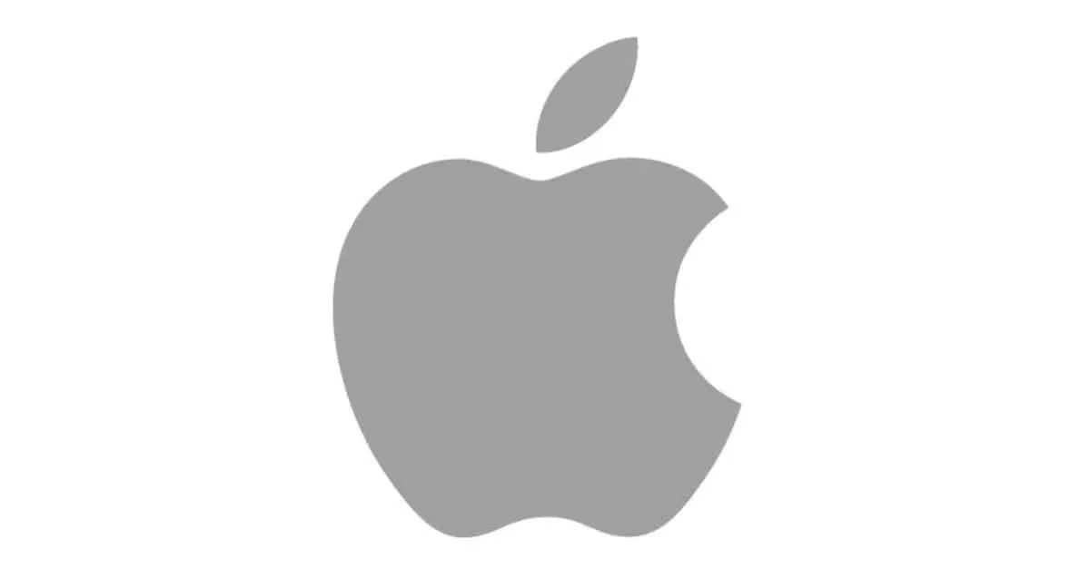 アップルのロゴ