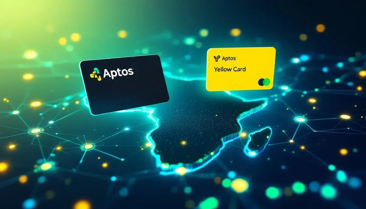 アフリカ大陸の上で輝くAptosとYellow Card