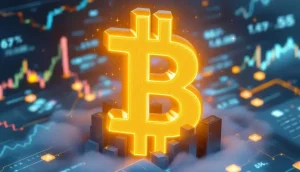 東京のビルとOasysブロックチェーンのシンボルが融合