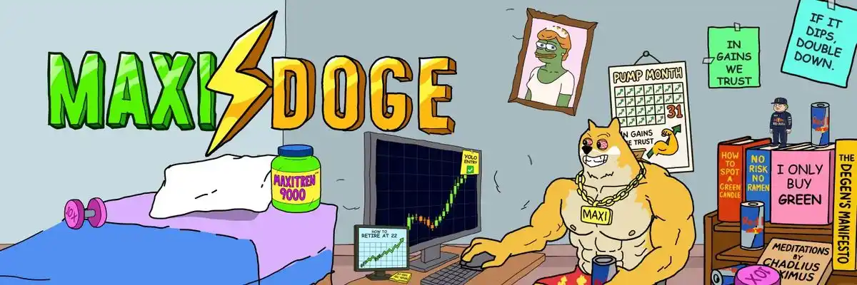 MAXIDOGEのロゴ