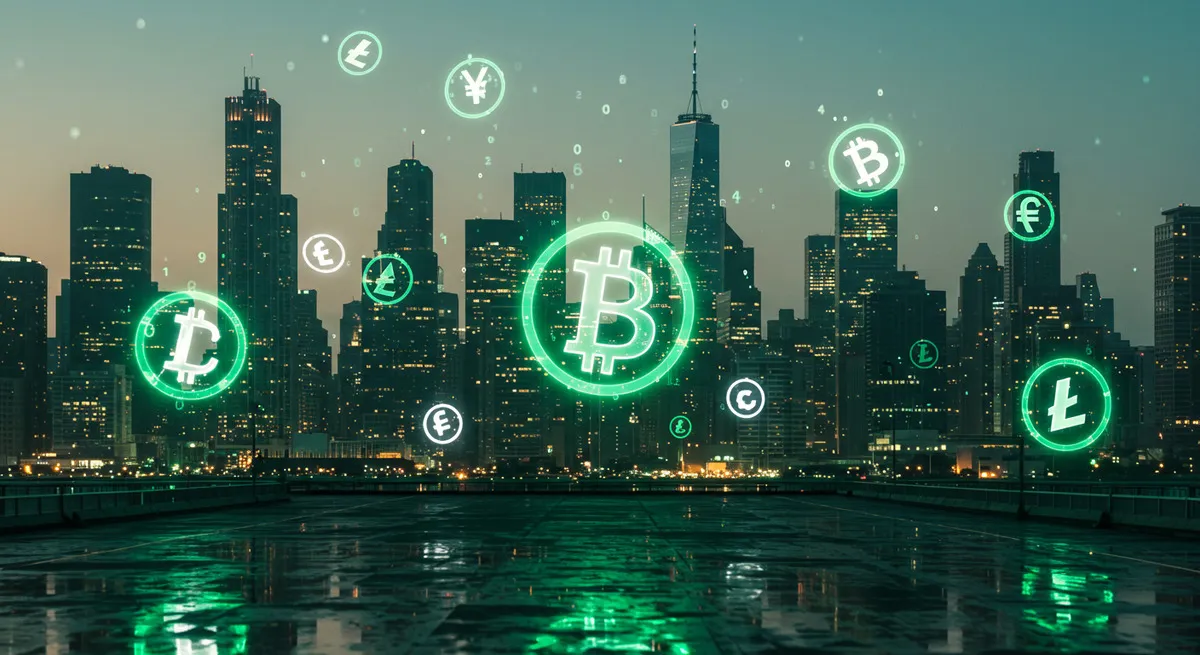 未来都市と仮想通貨