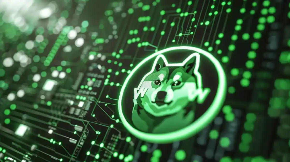 柴犬のロゴが基盤に乗っている