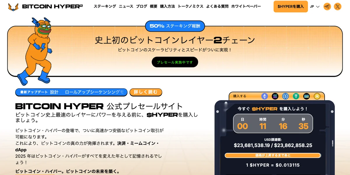 ビットコインハイパー公式サイト