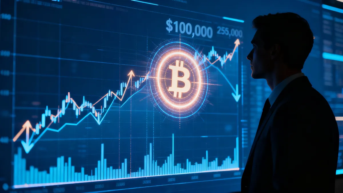 トム・リー氏、2025年末ビットコイン予想を10万ドルに下方修正