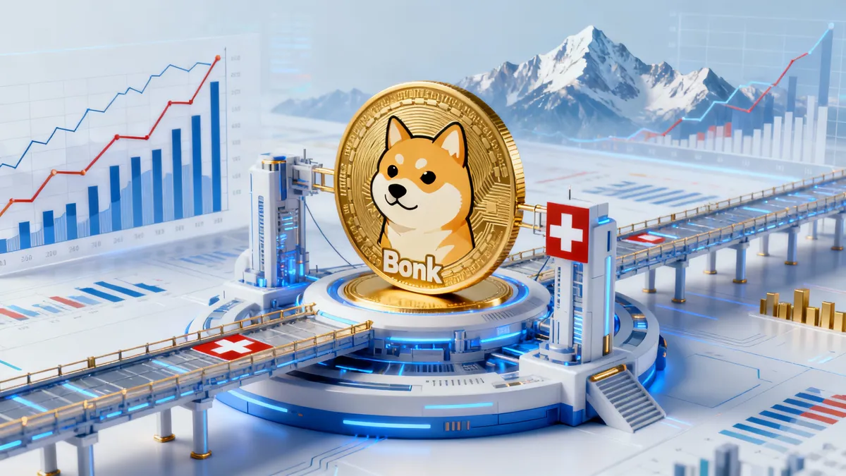 ソラナ基盤ミームコインBONK、スイス市場で欧州初のETP提供開始