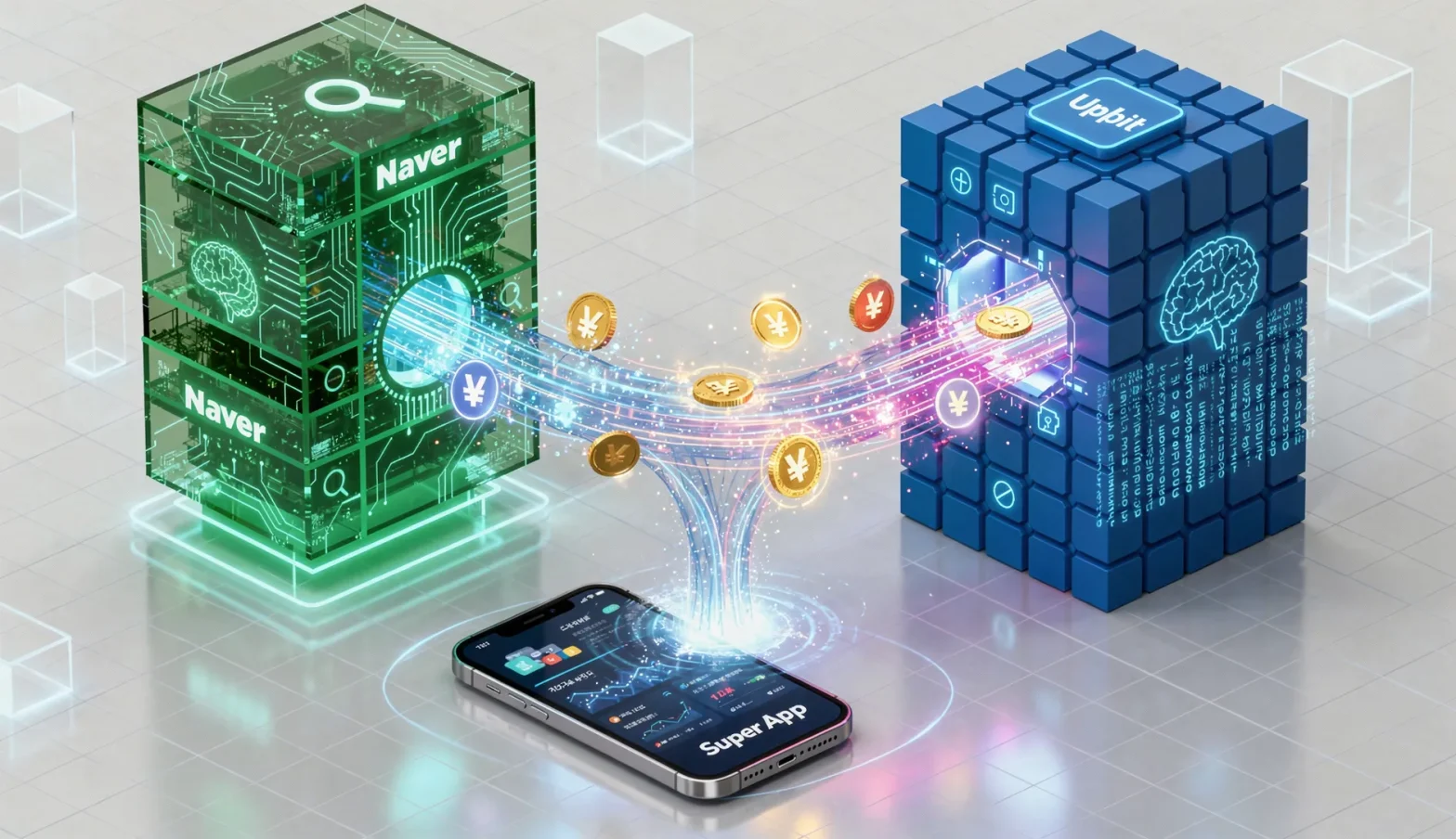 ネイバーとUpbit親会社が経営統合へ｜1兆6000億円規模でスーパーアプリ構築を目指す