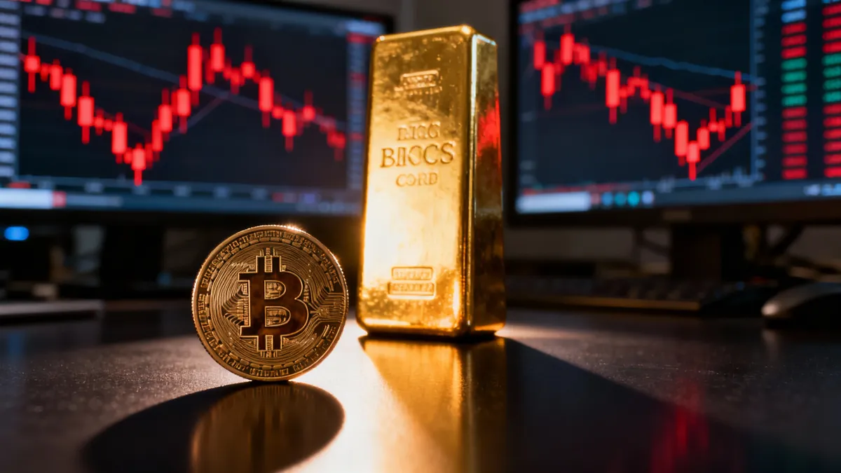 ビットコイン急落と銀の高騰、新しい仮想通貨への資金循環も