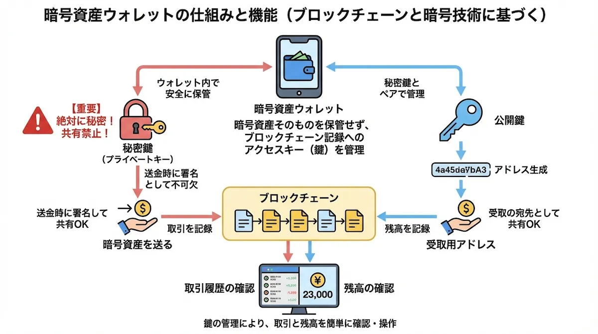 仮想通貨ウォレットのおすすめ5選と選び方、仕組みを解説