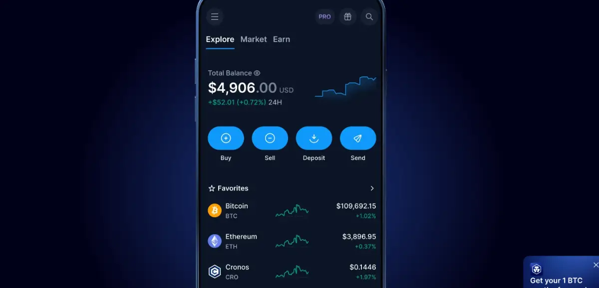 Crypto.com公式サイト