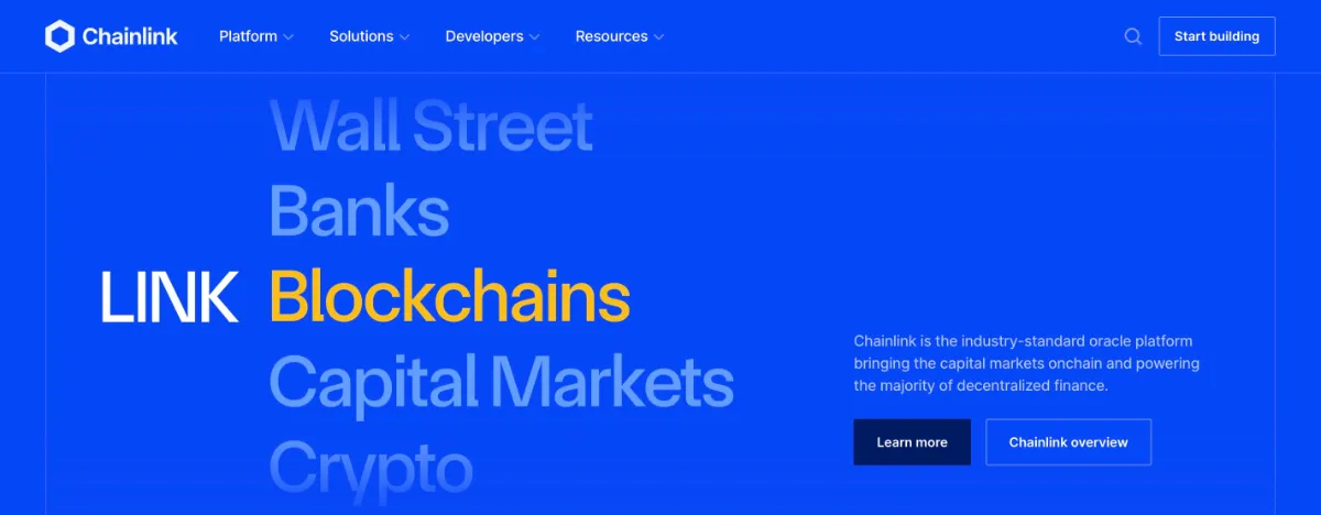 チェーンリンク公式サイト