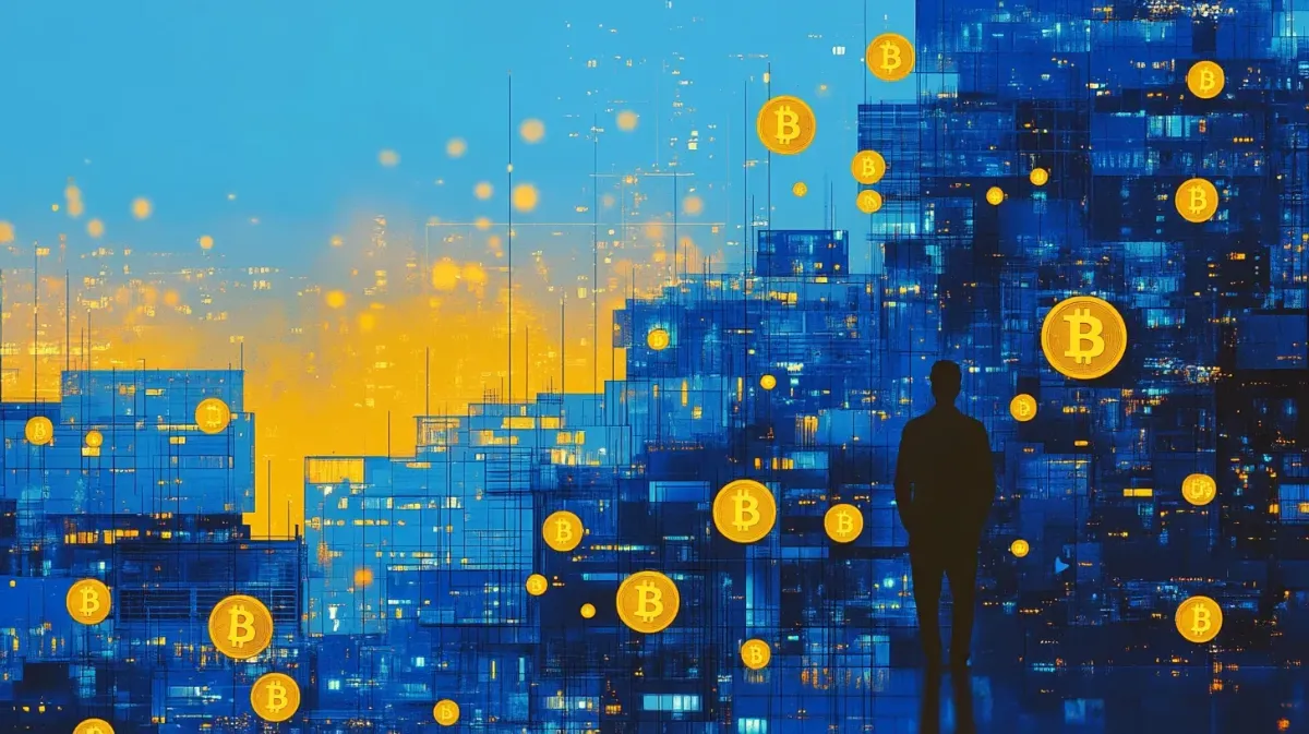 マイクロストラテジーとビットコインのイメージ