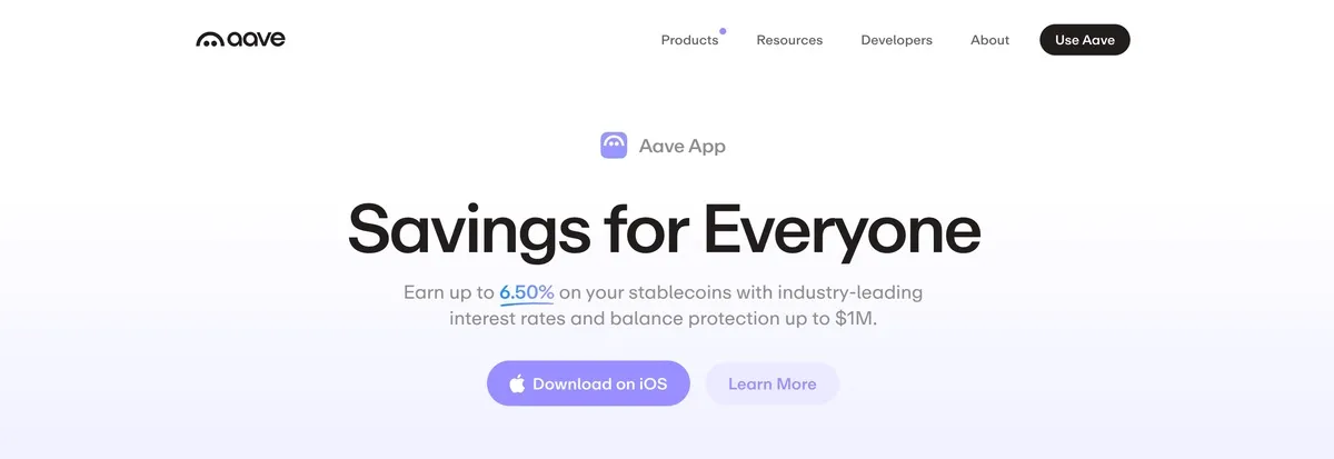 AAVE公式サイト