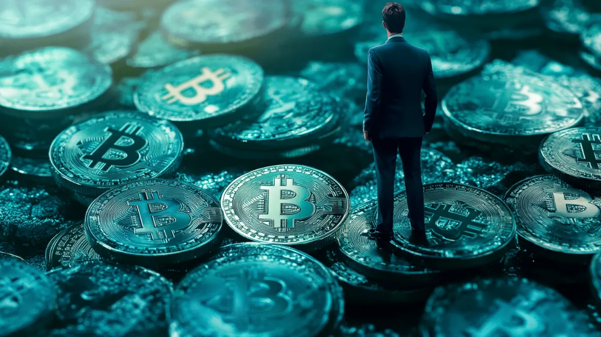 ビットコイン億り人のイメージ