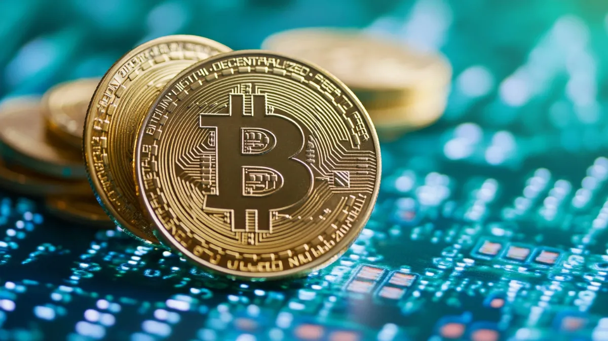 ブビンガバイナリーとビットコインのイメージ